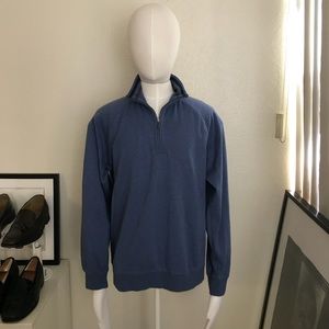 Brooks brothers country clip zip up sweater size M